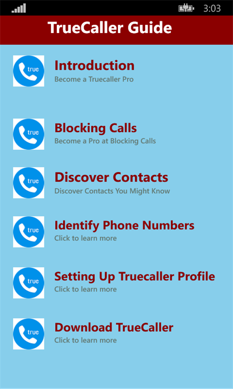 Guide 4 TrueCaller Screenshots 1