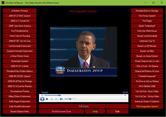 The Best of Barack - The Video Road to the White House screenshot 1