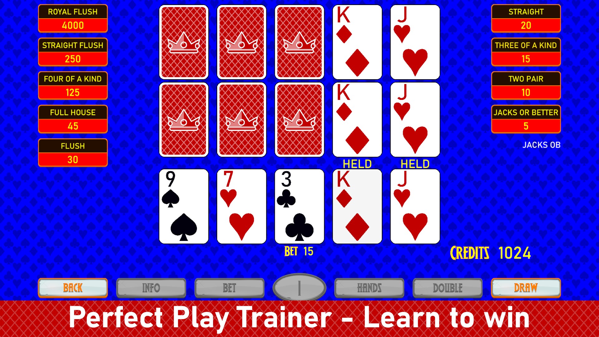 Captura 6 Video Poker Royale windows