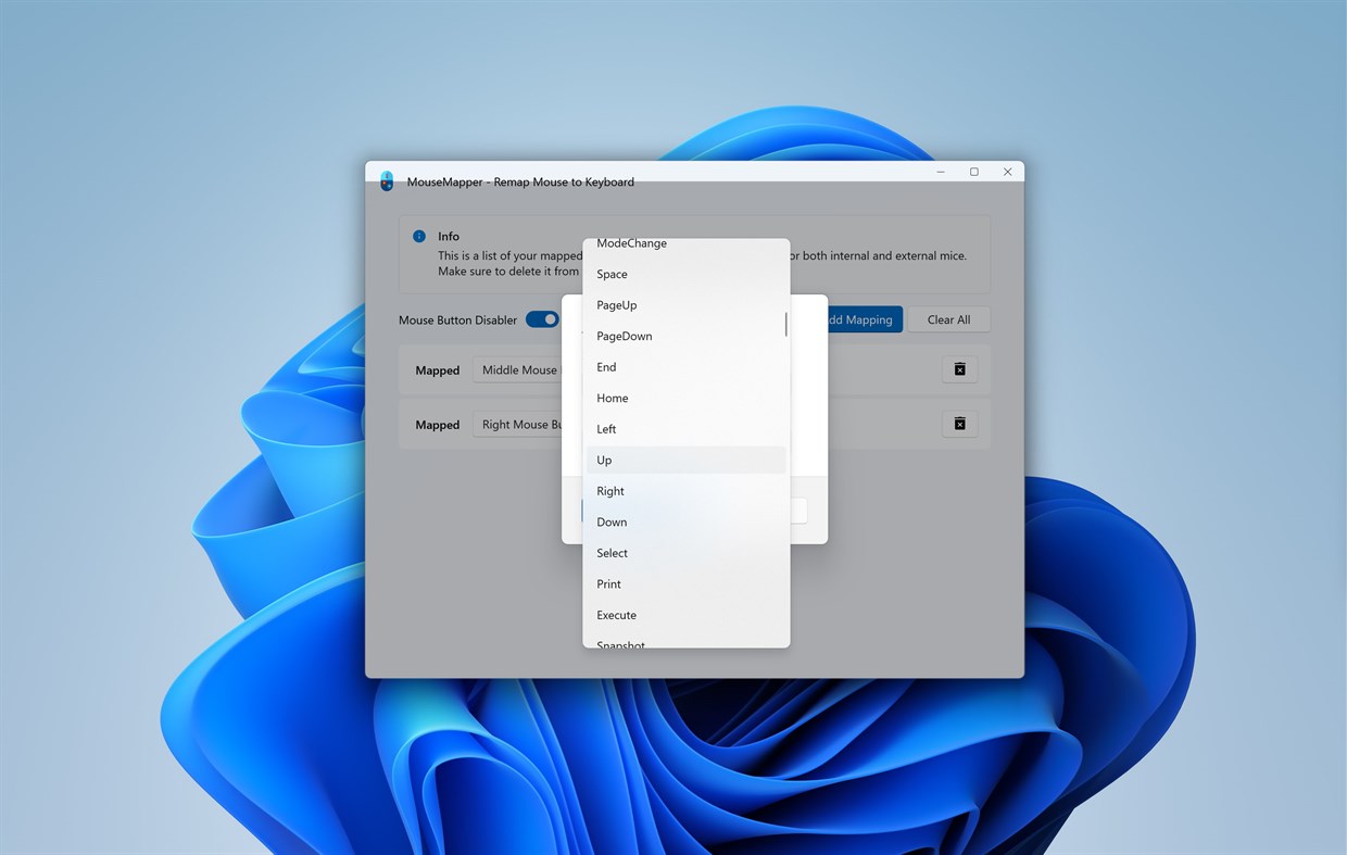 #2. MouseMapper - Remap Mouse to Keyboard (Windows) 由: Evlar