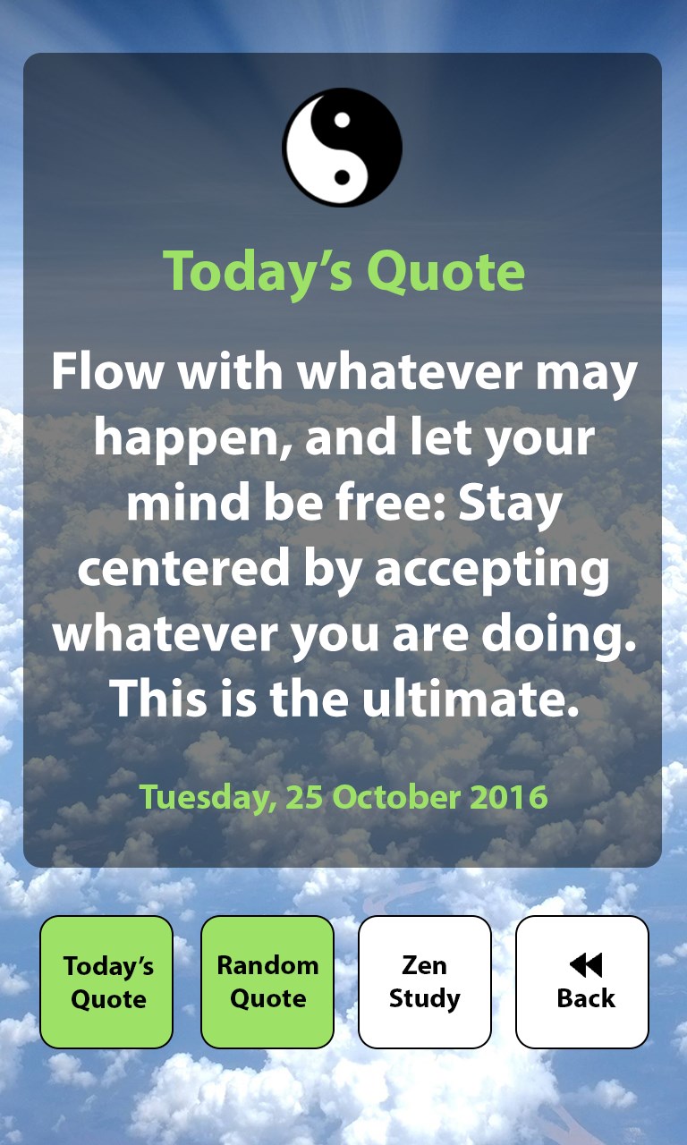 Captura de Pantalla 2 Daily Zen / Buddha Quotes windows