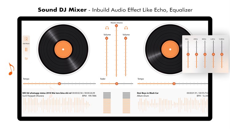 DJ Mixer - Audio Mixer - PC - (Windows)