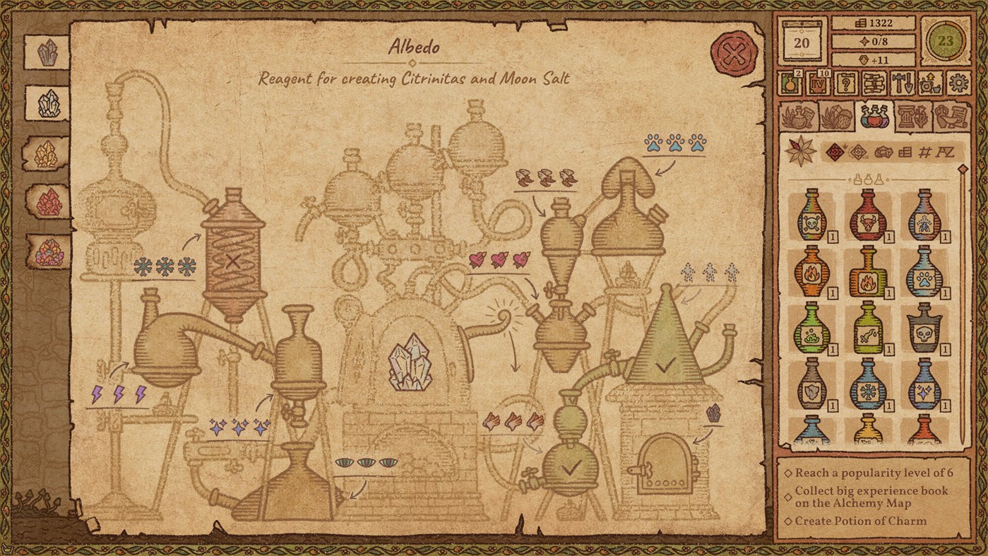 #8. Potion Craft: Alchemist Simulator (Windows) De: tinyBuild