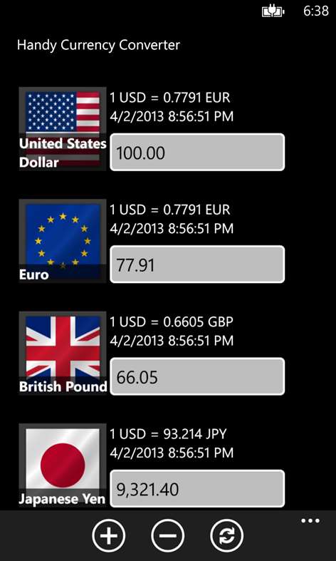 Currency Converter Screenshots 1