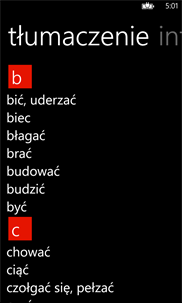 Czasowniki Nieregularne screenshot 3