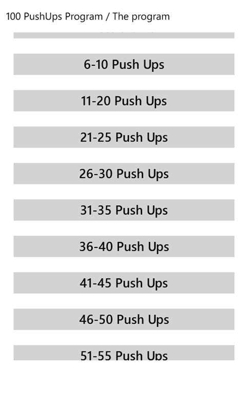 100 PushUps Screenshots 2