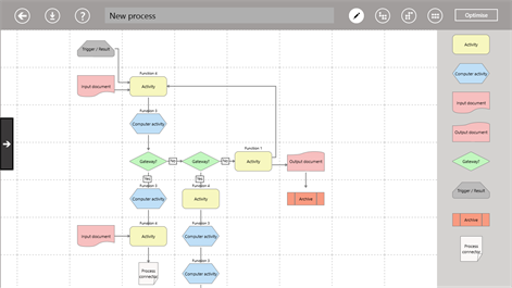 Sensus Business Process Modeler app Screenshots 1