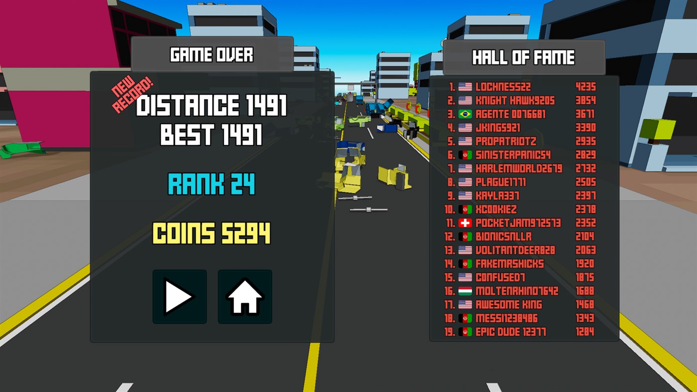 #4. Pixel Driver (Windows) By: Pretty Fly Games