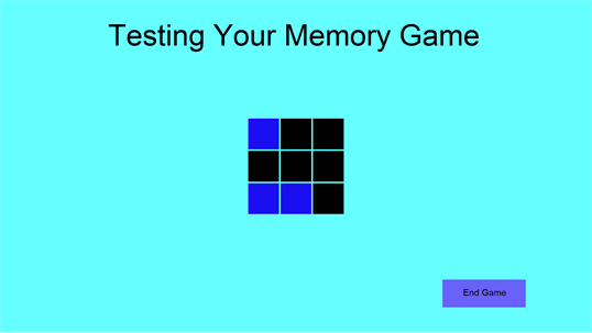 Testing Your Memory Game screenshot 2