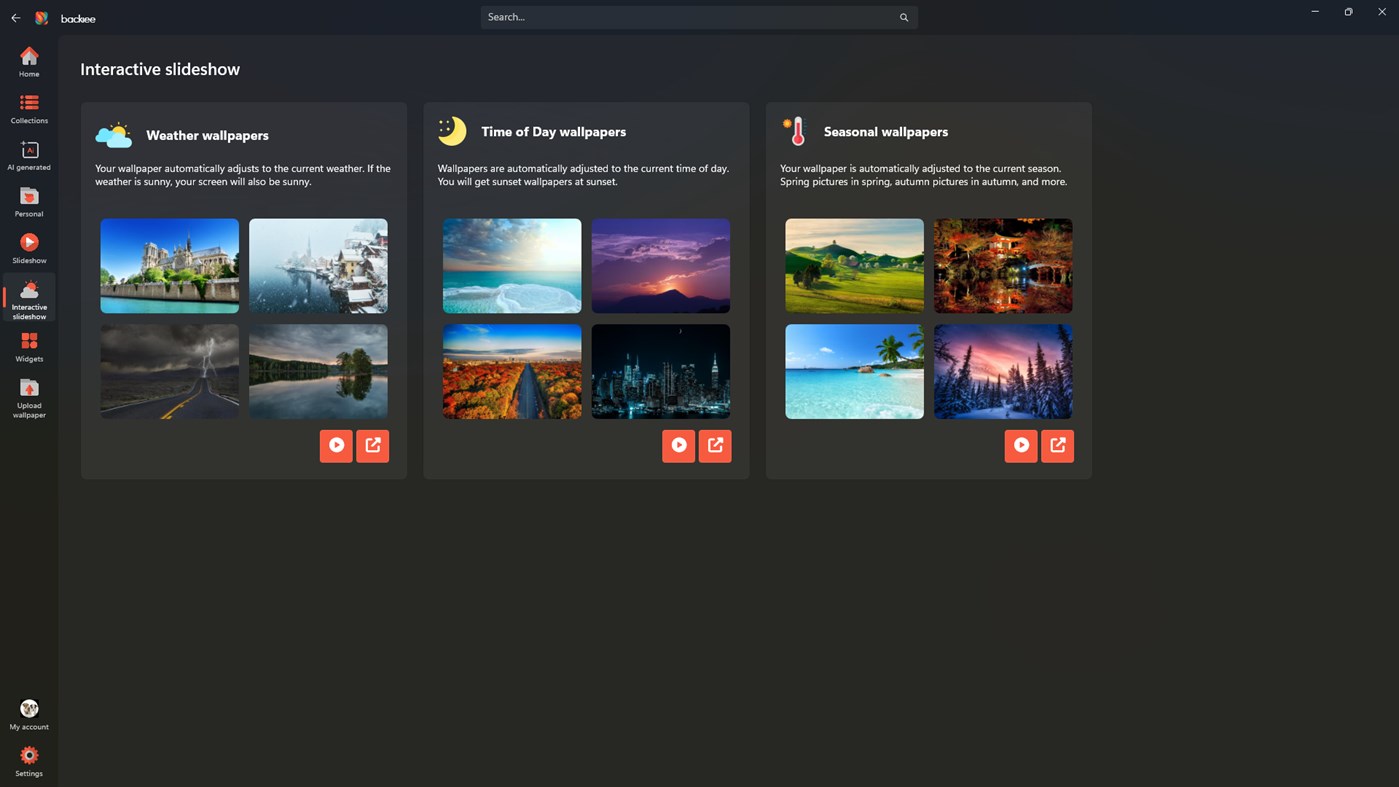 #8. backiee - Wallpaper Studio 10 (Windows) Ved: Good2Create