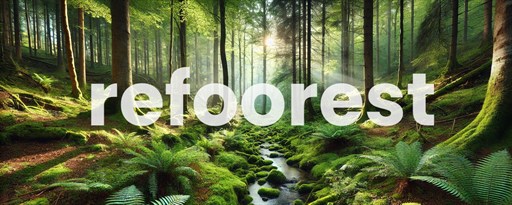 refoorest - plant trees for free marquee promo image