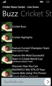 Cricket News Center - Live Score screenshot 3