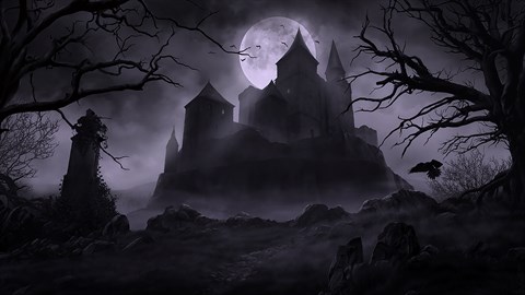 AAA Dynamic Scenes - Moonlit Citadel Dynamic Scene