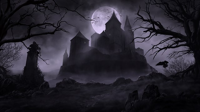 AAA Dynamic Scenes - Moonlit Citadel Dynamic Scene screenshot 1