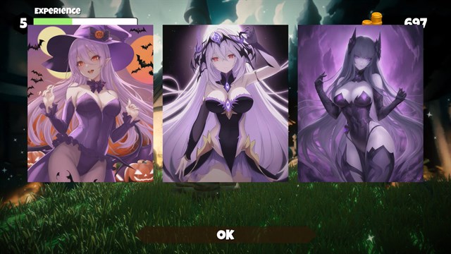 Loot Box Quest - Spooky Maidens screenshot 2
