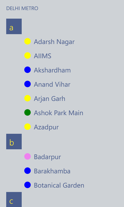 Screenshot 6 Delhi Metro windows