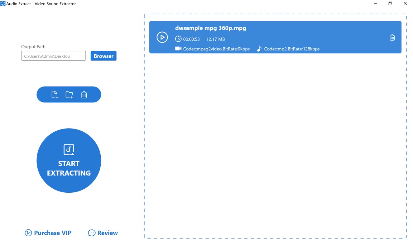 #2. Audio Extract - Video Sound Extractor (Windows) 게시자: MeetmeXM Technology Co., Ltd