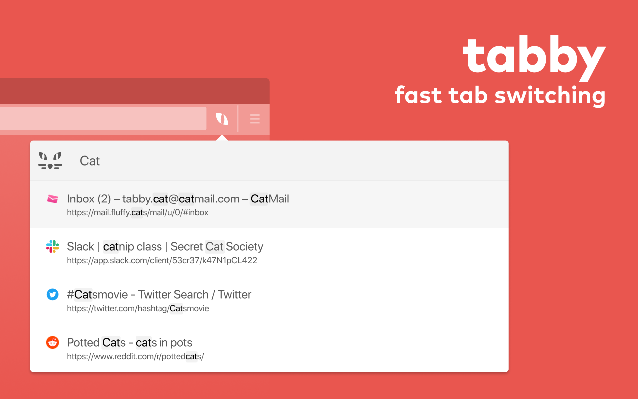 tabby - fast tab switching