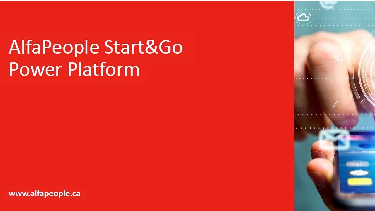 Snapshot 1 of Microsoft Power Platform Start&Go - 5-week implementation