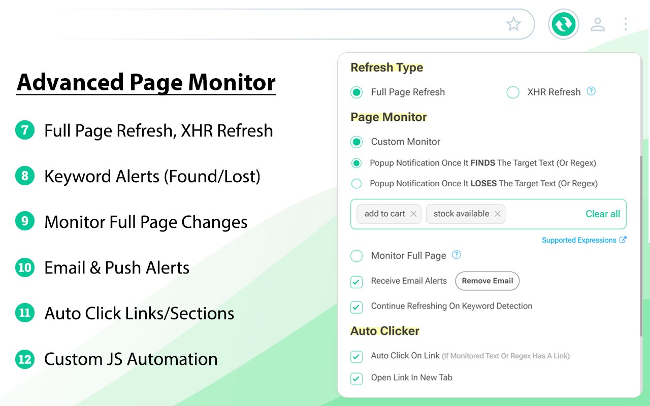 Auto Refresh Plus | Page Monitor