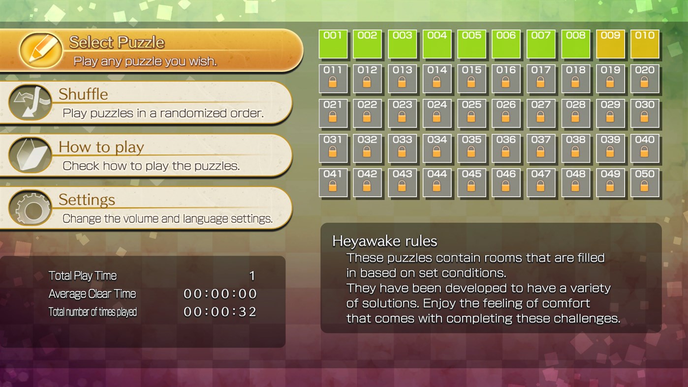 #5. Puzzle by Nikoli W Heyawake (Windows) (Windows) 게시자: HAMSTER Corporation