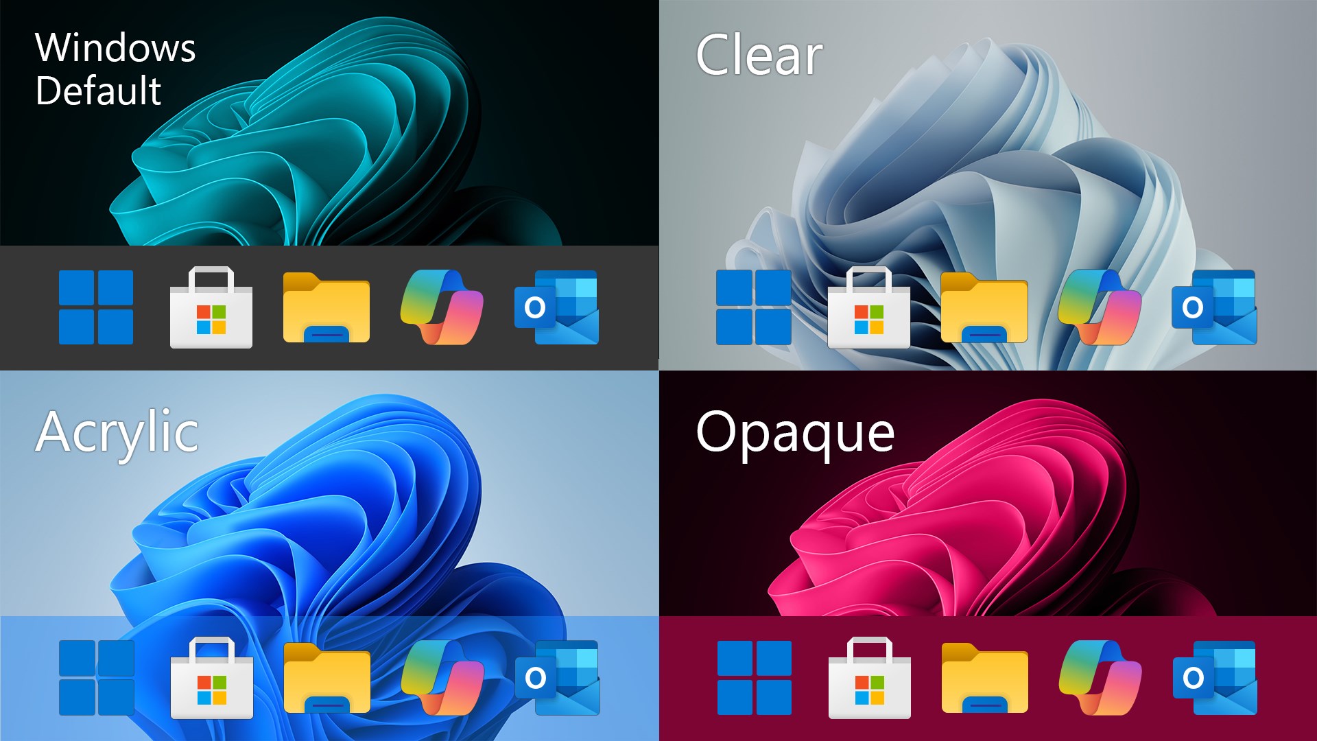 Taskbar Transparent Pro screenshot