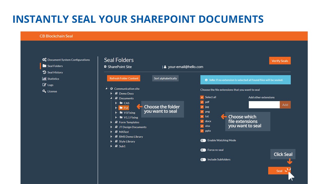 Snapshot 5 of Truth Enforcer for SharePoint
