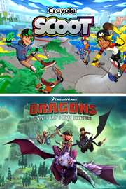 Купить ключ дешево Dreamworks Dragons Dawn of New Riders and Crayola Scoot (Xbox One)