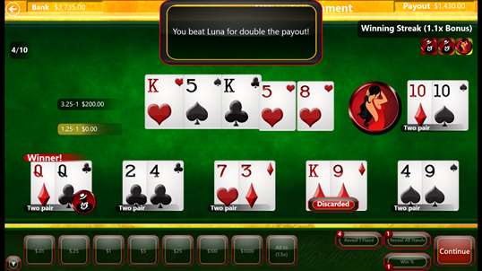 White Hat Holdem Poker screenshot 4