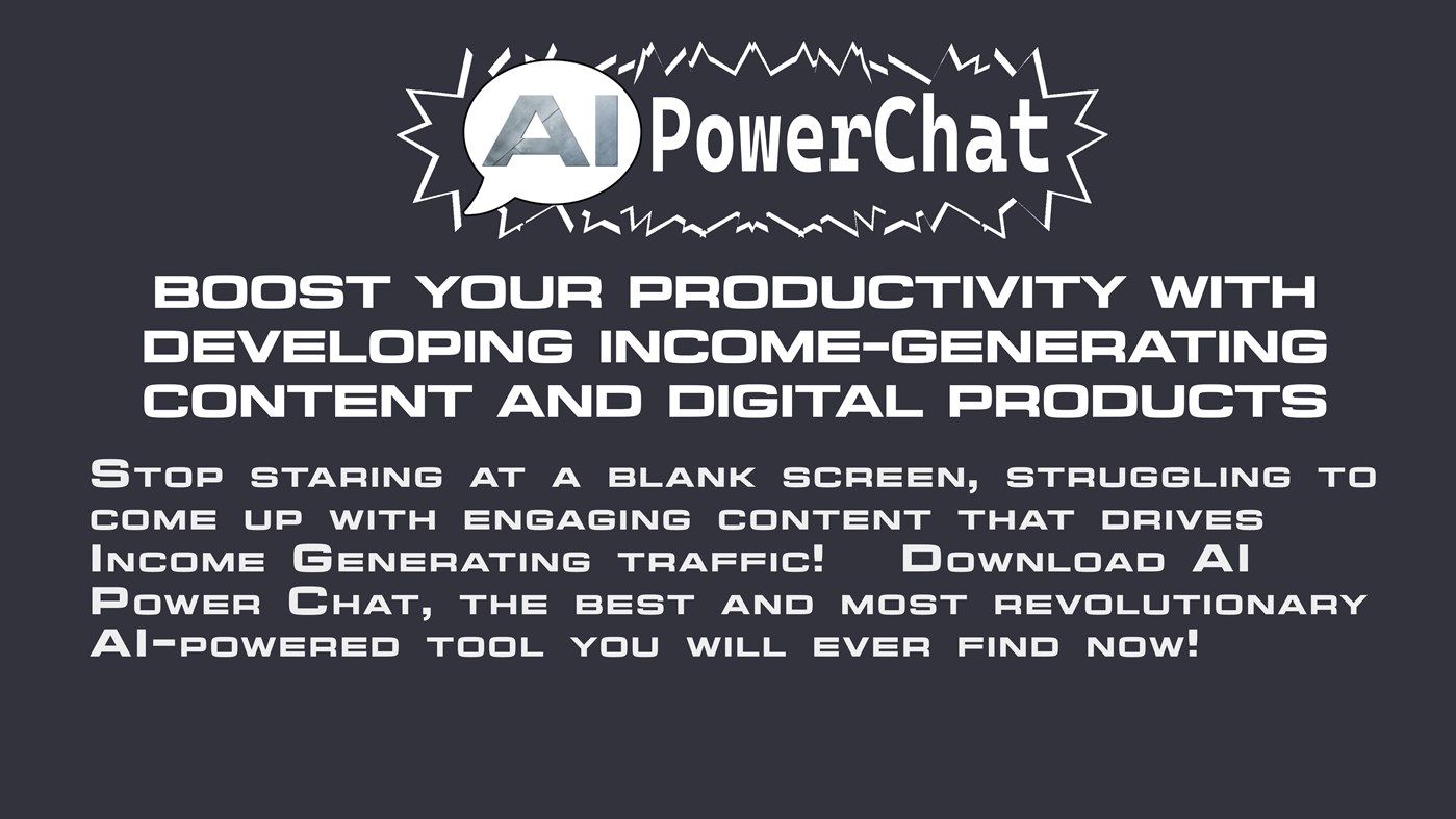 #1. AI Power Chat (Windows) โดย: Advanced Marketing Training, Inc.