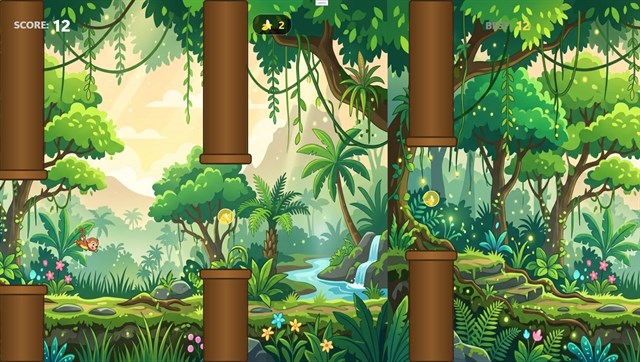 Flappy Monkey screenshot 2