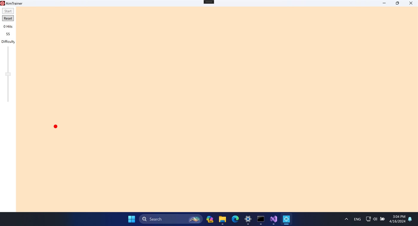 #4. Aim Trainer Widget. (Windows) Ved: Frant Coolson Efficient Studio