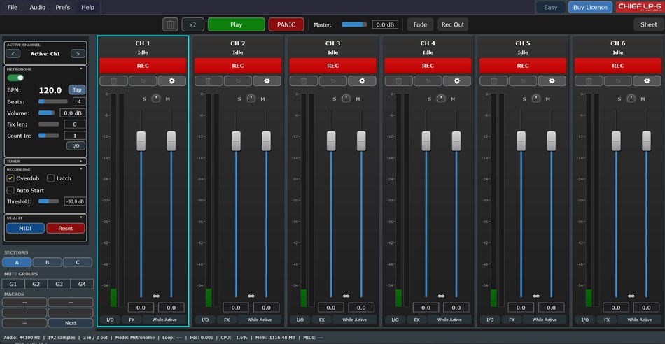 CHIEF LP-6 (Windows) By: Shed Valley Labs