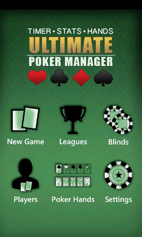 Ultimate Poker Manager Free Screenshots 1