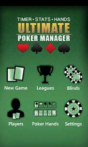 Ultimate Poker Manager screenshot 1