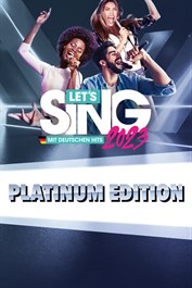 Let's Sing 2023 mit deutschen Hits Platinum Edition