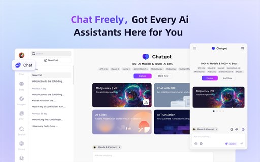 Chatgot - Free DeepSeek R1 AI Assistant