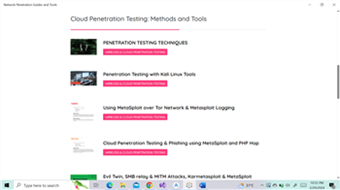 #2. Network Penetration Guides and Tools (Windows) Podle: App Monster