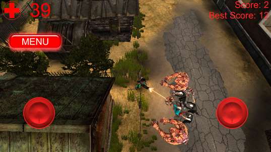 Zombie Village 3D screenshot 2