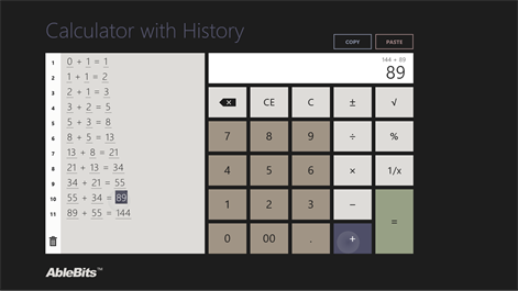 Calculator with History Screenshots 2