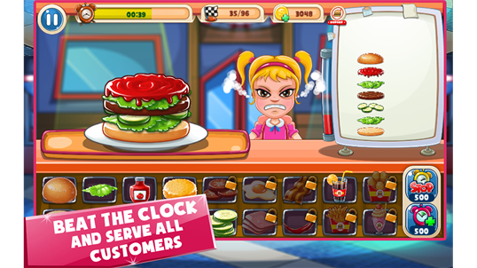 Cooking Joy - Burger Shop screenshot 1