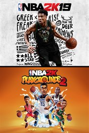 NBA 2K19 + NBA 2K Playgrounds 2-Bundle