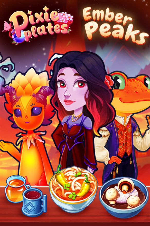Pixie Plates: Ember Peaks DLC Xbox Series X|S and Xbox One cover art