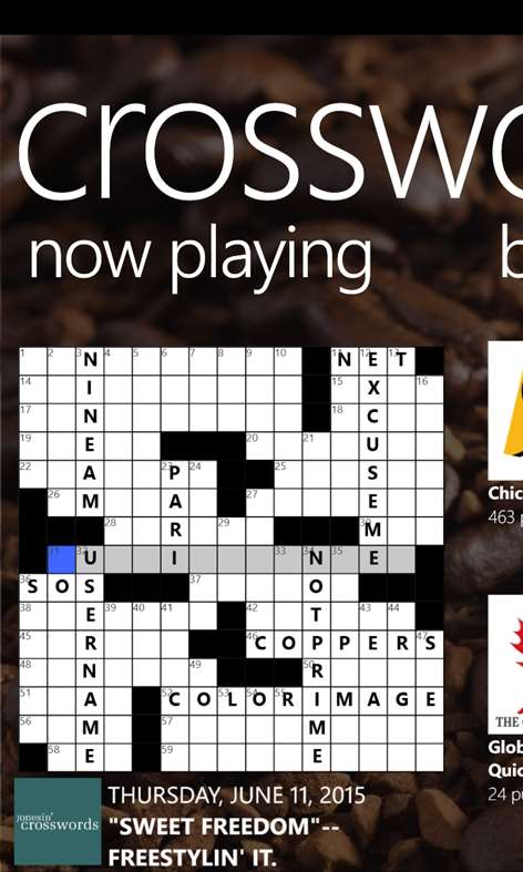 Crosswords Screenshots 1