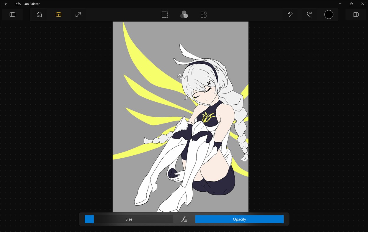 #2. Luo Painter (Windows) Με: 淹死的鱼ysdy44