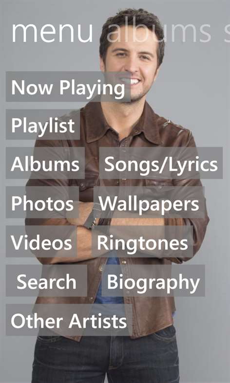 Luke Bryan Music Screenshots 1