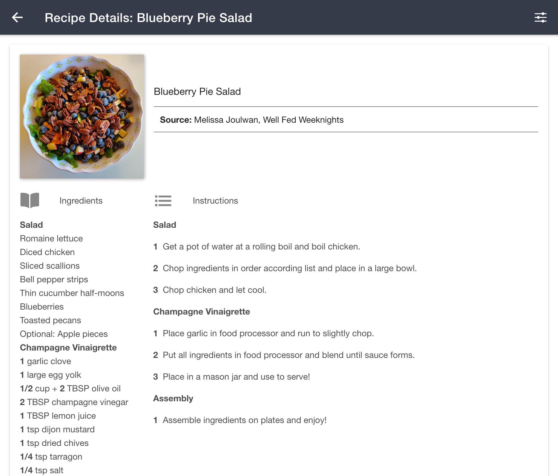 RecipeSage Screen Pics 3
