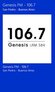Genesis FM - 106.7 screenshot 2