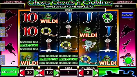 Ghost Ghouls and Goblin Video Slots Screenshots 1