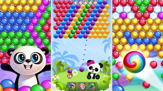 Bubble Shooter Panda Pop! screenshot 2